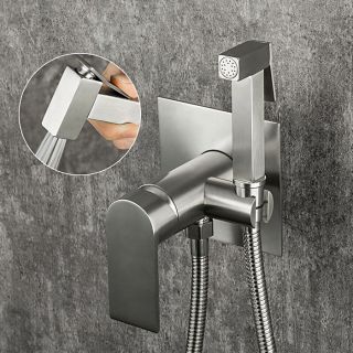 Гигиенический душ со смесителем Gappo G7299-20 сатин